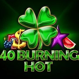 40 Burning Hot logo by Amusnet Interactive at Playone Casino40 Burning Hot