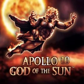 Apollo God of the Sun slot logo by Novomatic at Playone Casino