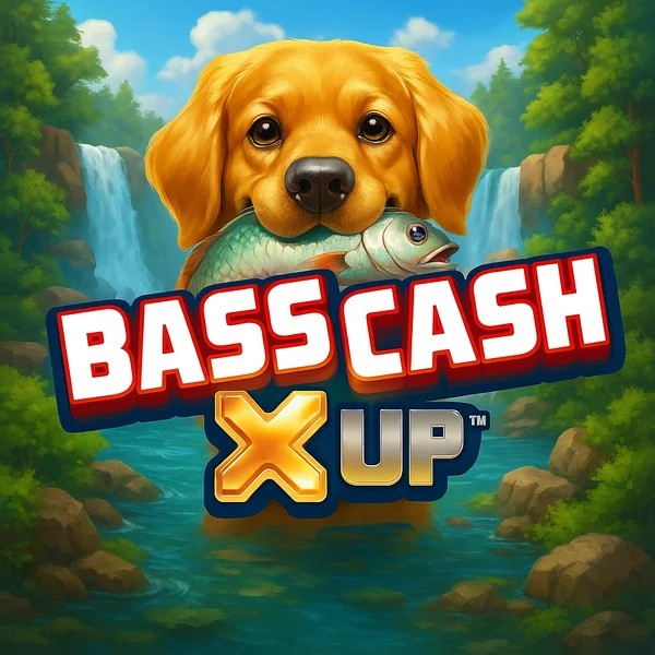 Bass Cash X UP online game logo by Alchemy Gaming on playonecasino.eu