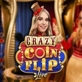 Official Live Casino logo: Crazy Coin Flip by Evolution at Playone Casino