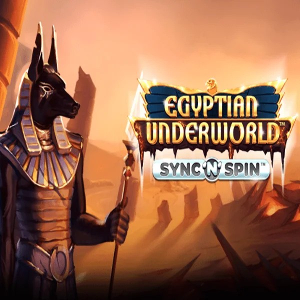 Egyptian Underworld logo by Greentube at Playone Casino