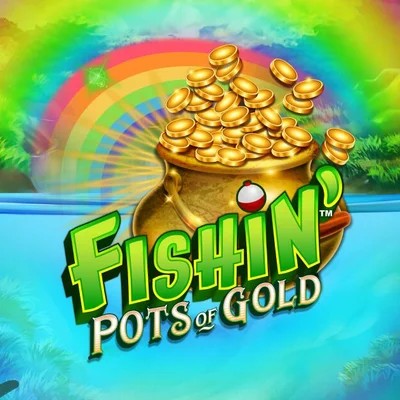 Slots logo of Fishin Pots Of Gold from Gameburger Studios at Playone Casino