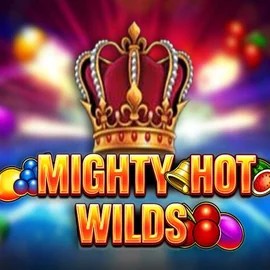Mighty Hot Wilds logo by Inspired Gaming at Playone Casino